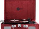 Arkrocket Curiosity Suitcase Vinyl Record Player Turntable Vintage - Wine Velvet