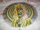 IRON MAIDEN -IRON MAIDEN-  LTD EDITION PICTURE VINYL LP CLEAR 40TH NEW