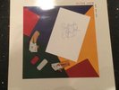 Vintage ELTON JOHN 21 At 33 LP Rocket 1980 Inner Sleeve Lyric Sheet & Autograph