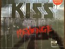 LP 12'' KISS - Revenge, Mercury Hard Rock Vinyl BRD 1992, Censored Cover Sticker
