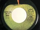 JAMES TAYLOR / Apple 45 / Carolina On My Mind b/w Taking It In / NM- / VERY RARE