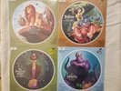 4 SEALED Children Picture Disc Princess & Frog Lion King, Tarzan Little Mermaid