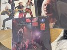 JOHNNY WINTER LIVE VINYL EDGAR WINTER SHOCK TREATMENT VINYL 3 LOT