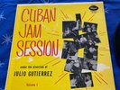 Julio Gutierrez CUBAN JAM SESSION VOL 1, Heche en Cuba 1959 Gold Label EXC/EXC