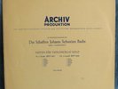 Das Schaffen Johann Sebastian Bachs Suiten ENRICO MAINARDI ARCHIV 14029 APM