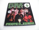 PUBLIC ENEMY 'APOCALYPSE 91 ENEMY STRIKES BACK' 2LP EU DEF JAM 91 PICTURE INNERS