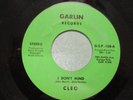 PSYCH / POWER POP  CLEO ( TAKE IT EASY / I DON'T MIND ) on GARLIN RECORDS