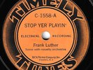 Timely Tunes #1558: Frank Luther-