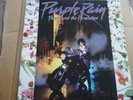 Purple Rain Record album - Prince and the Revolution - soundtrack - with poster