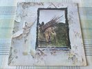 LED ZEPPELIN IV (4) UK 1970s Atlantic Press with Mispress Label  Very Good Plus