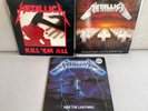 3x Metallica MFN DMM 45 rpm Kill 'Em All, Ride The Lightning, Master of Puppets