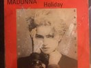 Madonna 7” Promo Holiday Very Rare  With damaged cover  alternative cover plus