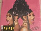 Cardi B Feat. Megan Thee Stallion – WAP - Purple Single Vinyl Record 12