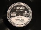 EDISON 82171 FRIEDA HEMPEL Silent Night / O Holy Night  E-   CHRISTMAS