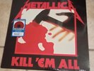 Metallica Kill Em All Exclusive Jump In The Fire Engine Red Vinyl Record LP New