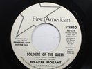 Hear  Soundtrack Promo 45 Breaker Morant - Soldiers Of The Queen / At Last On Fi