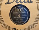 78 rpm Bing Crosby/Andrews Sisters Decca WHITE CHRISTMAS + 2  bonus records