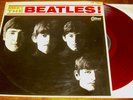 The Beatles MEET The BEATLES  Japanese red colored vinyl LP Odeon pressing