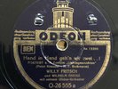 78 rpm: WILLY FRITSCH, UFA-ORCH. W. GREISS 