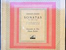 BRAHMS Violin Sonatas 1 & 3 GIOCONDA DE VITO & E. FISCHER HMV LALP 305 NM
