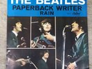 THE BEATLES PAPERBACK WRITER 45 RPM Vinyl BMI RECORD PICTURE JACKET Excellent