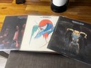 the EAGLES LOT/3 VINYL LP NIGHTS+BORDER+DESPERADO TEXTURED COVERS VG+ US PRESSES