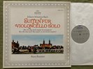 PIERRE FOURNIER Bach Unaccompanied Cello Archiv/DGG 198187 GERMANY-1970s LP NM-