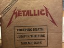 Metallica 3x box Brazil Creeping Death Jump in the Fire , Garage Days
