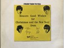 THE BEATLES FROM THEN TO YOU VINYL LP APPLE UK 1970 BEATLES CHRISTMAS ALBUM