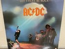 AC/DC Let There Be Rock Heavy Metal Rock Record Vinyl lp Album Atco 1977