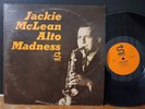 Jackie Mclean ‎– Alto Madness 1965 Status Mono RVG Art Taylor John Jenkins LP