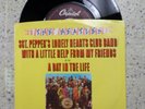 VINYL 45 RECORD, THE BEATLES -SGT PEPPERS LONELY HEARTS CLUB,CAPITOL 4612