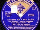 von Machula; von Benda. Boccherini (Cello concerto). Tel E 2778-9 (2). NM(-)