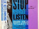 BABY FACE WILLETTE STOP AND LISTEN BLUE NOTE BN 4084 JAPAN OBI VINYL LP