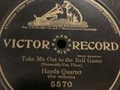 Victor Grand Prize 78 RPM Haydn Quartet - Take Me Out To The Ball Game 5570 V++