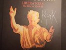 *SIGNED* SPEAR OF DESTINY.  LIBERATORS RED VINYL LP. BEST OF 1983-88