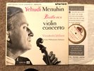 MENUHIN Beethoven Violin Concerto LP HMV ASD 377 WHITE & GOLD ED1 ..NM