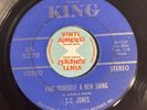 C.C. JONES Find Yourself A New Thing / Slow Walk 45 Vinyl 7