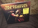 Sealed Bob Marley &The Wailers DELUXE BOX SET 3 VINYL LPs+2 CDs: Live Forever