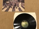 The Beatles ABBEY ROAD vinyl LP -2-1 laminated drain cover EX/EX Apple Record