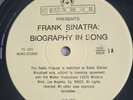 Rare Frank Sinatra Biography In Song Kat Wisker Radio only Show Vinyl LP set