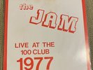 THE JAM “LIVE AT THE 100 CLUB 1977 RARE 4 TRAX 7” Vinyl Single Wraparound Sleeve