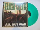EARTH CRISIS All Out War / Firestorm LP GREEN VINYL punk SxE judge UNPLAYED