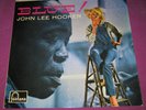 JOHN LEE HOOKER - BLUE - FONTANA UK 1965 MINTY ORIGINAL SUPER RARE BLUES LEGEND