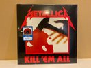Metallica LP KILL 'EM ALL engine red colored VINYL walmart