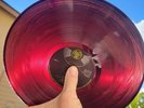 Rare Elton John Caribou 1st UK Press Red/Purple Color Vinyl LP