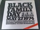 LOUIS FARRAKHAN Black Family Day 5/27/74 Nation Of Islam Elijah Muhammad (NEW)