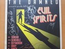 THE DAMNED - EVIL SPIRITS - SIGNED WHITE VINYL
