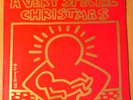 BRUCE SPRINGSTEEN U2 Very Special Christmas 1987 LP KEITH HARING Embossed Cover