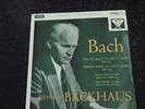 LP - WILHELM BACKHAUS - BACH PIANO RECITAL - DECCA SXL 2205 - UK - ED 1